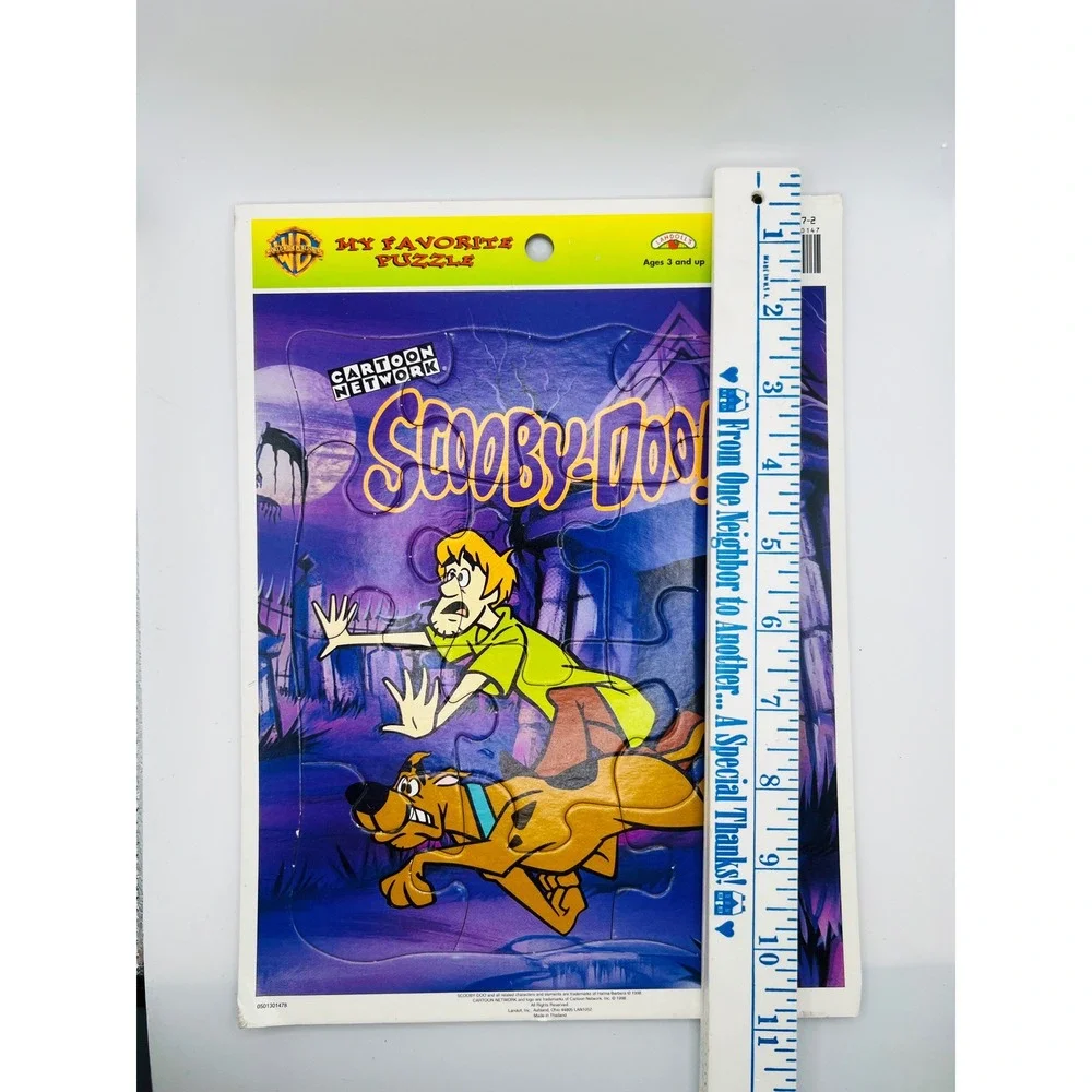 WB's Cartoon Network‎ Scooby-Doo! + Shaggy Haunted House Puzzle Landolls Y2K